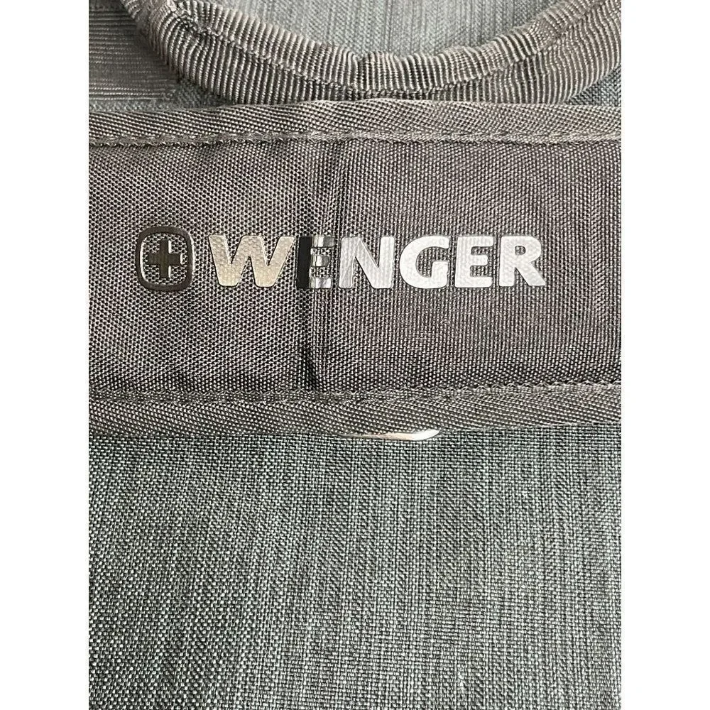 WENGER Structure 16 inch Laptop Bag Slimcase - Dark Brushed Slate